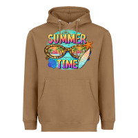 Toasted Coconut summer time sunset glasses Heavyweight Hoodie - BarkalooDesign
