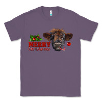 Lavender Merry Christmas Calf Classic Tee - RanaPortraitStore