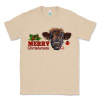 Mushroom Merry Christmas Calf Classic Tee - RanaPortraitStore