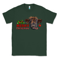 Sports Green Merry Christmas Calf Classic Tee - RanaPortraitStore