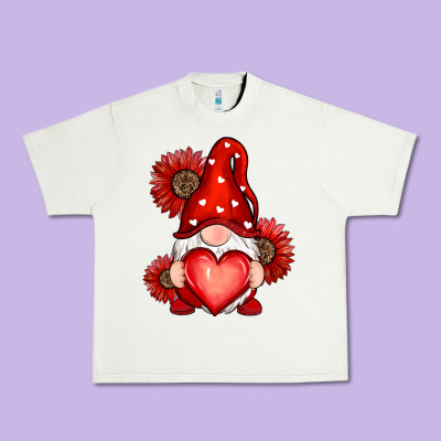 Valentines Day Red Urban Heavy Tee Designed By Ranaportraitstore