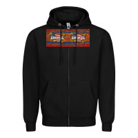 Black usa map 11oz mug Zipper Hoodie - Artiststas