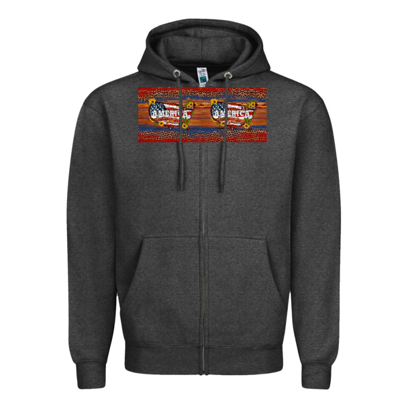 Usa Map 11oz Mug Zipper Hoodie by Artiststas | Teevron