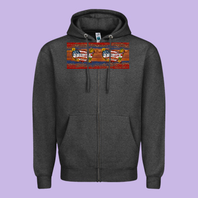 Usa Map 11oz Mug Zipper Hoodie Designed By Artiststas