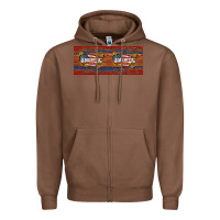 Chestnut usa map 11oz mug Zipper Hoodie - Artiststas