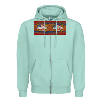 Seafoam usa map 11oz mug Zipper Hoodie - Artiststas