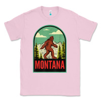 Bubblegum Pink montana vintage bigfoot travel Classic Tee - longCreatives
