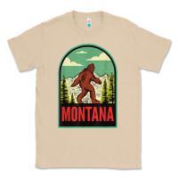 Mushroom montana vintage bigfoot travel Classic Tee - longCreatives