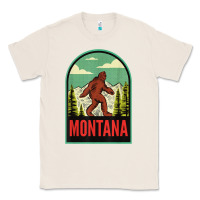 Natural montana vintage bigfoot travel Classic Tee - longCreatives