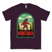 Plum montana vintage bigfoot travel Classic Tee - longCreatives