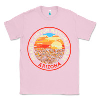 Bubblegum Pink Vintage Grand Canyon National Park Retro 80s Graphic Classic Tee - longCreatives