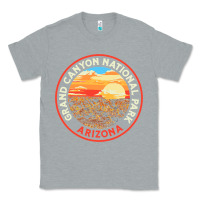 Heather Grey Vintage Grand Canyon National Park Retro 80s Graphic Classic Tee - longCreatives