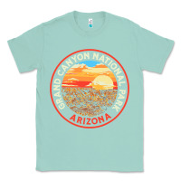 Seafoam Vintage Grand Canyon National Park Retro 80s Graphic Classic Tee - longCreatives