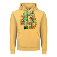 Vintage Mustard My first St. Patrick's Day Vintage Hoodie - CowGirlArtShop