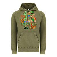 Vintage Olive My first St. Patrick's Day Vintage Hoodie - CowGirlArtShop