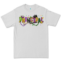 Dove Grey mardi gras principal Premium Tee - texasbilliewilder