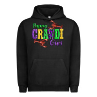 Pigment Black happy mardi gras with lobster Urban Hoodie - AdoDesignShop