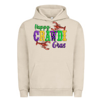 Pigment French Oak happy mardi gras with lobster Urban Hoodie - AdoDesignShop