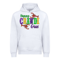 White happy mardi gras with lobster Urban Hoodie - AdoDesignShop
