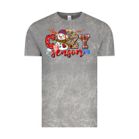 Cloud Rock cozy season snowman Vintage Tee - CowGirlArtShop