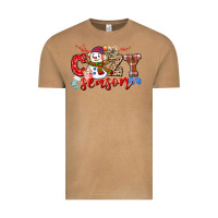 Cozy Season Snowman Vintage Tee | Teevron