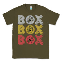 Vintage Retro Box Box Box Formula Racing Classic Tee | Teevron