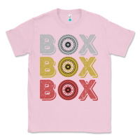 Bubblegum Pink Vintage Retro Box Box Box Formula Racing Classic Tee - longCreatives