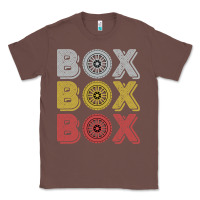 Chestnut Vintage Retro Box Box Box Formula Racing Classic Tee - longCreatives