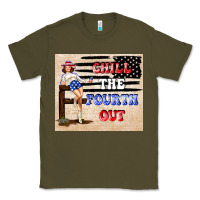 Army Green Chıll the fourth out Classic Tee - TumblerDesignByShophia