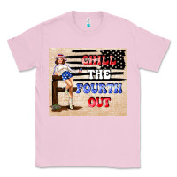 Bubblegum Pink Chıll the fourth out Classic Tee - TumblerDesignByShophia