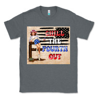 Charcoal Heather Chıll the fourth out Classic Tee - TumblerDesignByShophia