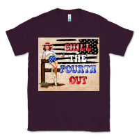 Plum Chıll the fourth out Classic Tee - TumblerDesignByShophia