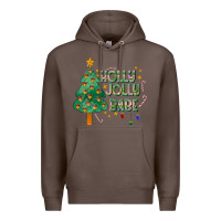 Coffee Jolly Jolly Babe Premium Hoodie - CowhideDigitalArt