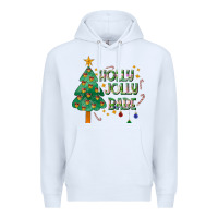 White Jolly Jolly Babe Premium Hoodie - CowhideDigitalArt