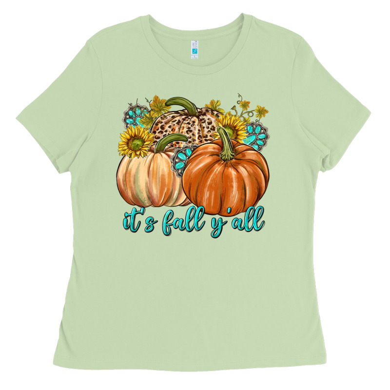 It's Fall Y'all Ladies Tee by texasbilliewilder | Teevron
