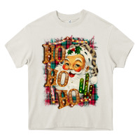 Cream Christmas Ho Ho Ho Heavy Core Tee - Bettercallsaul