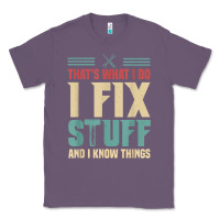 Lavender that's what i do   i fix stuff and i know things Classic Tee - longCreatives