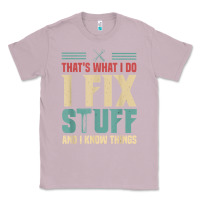 Lilac that's what i do   i fix stuff and i know things Classic Tee - longCreatives