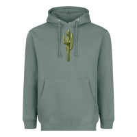 Sage cactus Heavyweight Hoodie - BarkalooDesign