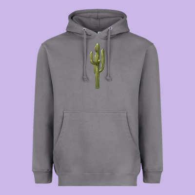 Cactus Heavyweight Hoodie Designed By Barkaloodesign