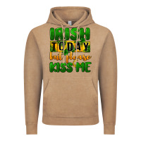 Vintage Coffee Irish today but please kiss me Vintage Hoodie - CowGirlArtShop