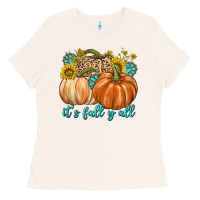 Bone It's Fall Y'all Ladies Tee - texasbilliewilder