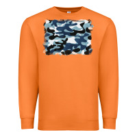 Carrot blue camouflage background Premium Sweatshirt - BarkalooDesign