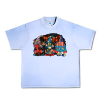 Grape Ice i love usa gnomes 4th of july Urban Heavy Tee - CowGirlArtShop