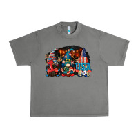 Tornado i love usa gnomes 4th of july Urban Heavy Tee - CowGirlArtShop