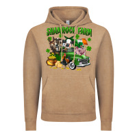 Vintage Coffee Shamrock farm Vintage Hoodie - CowGirlArtShop