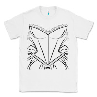 White Wedding Dress , Simple Marriage Bridal Shower Gift Classic Tee - longCreatives