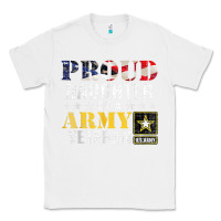 White proud daughter of a army veteran american flag military gift Classic Tee - longCreatives