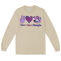 Mushroom Peace Love Hairstylist Long Sleeve Tee - Jasminsmagicworld