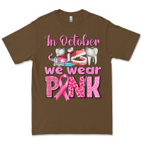 Cacao in october we wear pink breast cancer awareness Premium Tee - texasbilliewilder